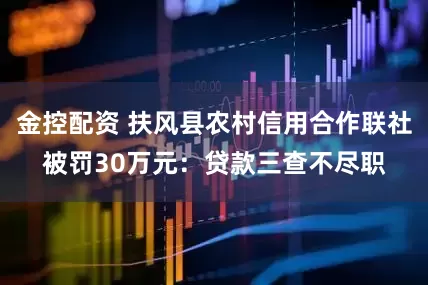 金控配资 扶风县农村信用合作联社被罚30万元：贷款三查不尽职